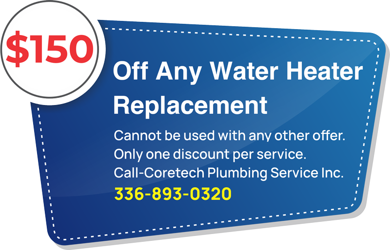 $150 Off Any Water Heater Replacement